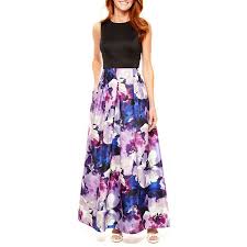 Melrose Sleeveless Evening Gown Jcpenney Evening Gowns White Evening Dress White Ball Gowns