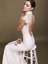 Trouwjurken Backless Mermaid Wedding Dresses Backless Wedding Wedding Dresses