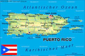 Karte is a town and a locality in the australian state of south australia located in the state's east about 192 kilometres east of the state. Karte Von Puerto Rico Insel In Usa Welt Atlas De