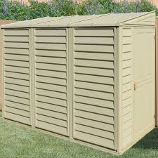 If the foundation is relatively small, compact the gravel with a hand tamper. Duramax Sidemate 4 Ft W X 8 Ft D Plastic Lean To Storage Shed Reviews Wayfair