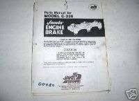 This truck never came with jake brakes but i found what i think is jake brake connectors under the hood and they plug on the jake brakes plug connector. Installation Parts Manual 349a Jacobs Engine Brakes On Popscreen