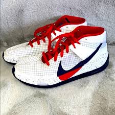 Kevin wayne durant, celebrul baschetbalist american, este originar din washington d.c. Nike Shoes Nike Kevin Durant No 7 Red White Blue Style Poshmark
