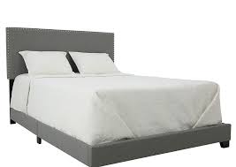 These king size bunk beds come with amazing features and enhance safety and the quality of sleep. Erin Grey Queen Bed With Nailhead Accents Ivan Smith