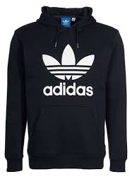 Black And White Adidas Hoodie Adidas Originals Kapuzenpullover Black White Zalando Ch Mens Outfits Adidas Hoodie Adidas Outfit