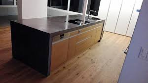 Das material lässt sich schnell. Kucheninseln Aus Beton Nonnast Raum Beton Design