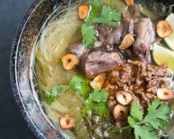 Kuy Teav, a Cambodian dish