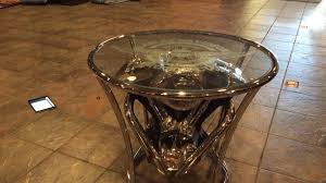 Unique coffee table designs can set the room's atmosphere, whether it's to save space, create impressive focal point, or simply look stylish or strange. Harley Davidson Engine Glass Table K100 Las Vegas Motorcycle 2017