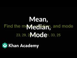 Mean median mode midrange calculator. Mean Median Mode Example Video Khan Academy