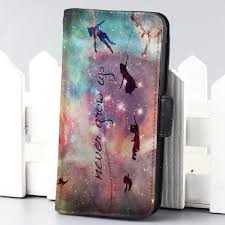 Peter Pan Never Grow Up Galaxy Disney Wallet Case For Iphone 4 4s 5 5s 5c 6 And Samsung Galaxy S3 S4 S5 Lsnconecal Disney Wallet Diy Iphone Case Iphone Cases
