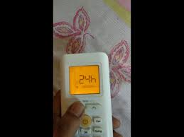 Prevent any liquid from falling into the remote controller. Midea Ac Remote Youtube