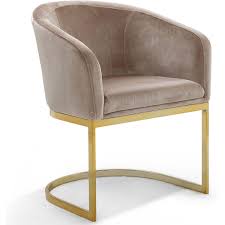 Chic Home Fac9098 Dr Siena Accent Chair Taupe Velvet Gold Metal Base Accent Chairs Chair Upholstered Chairs