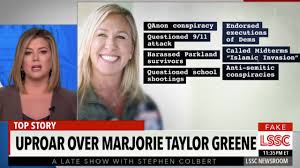 Marjorie taylor greene chases and shouts at aoc. Marjorie Taylor Greene S Conspiracy Theories In Song Youtube
