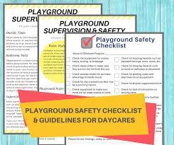 Daycare Playground Inspection Checklist Safety Guide Daycare Studio Child Care Center Design Daycare Playground Inspection Checklist
