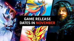 November Game Release Dates Of 2019 Pc Nintendo Switch