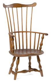 Northeast Auctions 8 19 17 Lot 535 Est 1 000 1 500 Realized 2 280 1 900 Hammer New England Child S Com Windsor Arm Chair Windsor Chair Chair