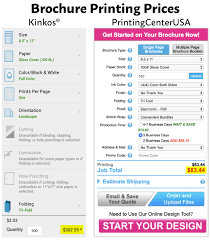 But kinko store can also go by project so if you are trying to print a full flyer or a color brochure then the price would be so much higher. Getting Better Prices Than Kinkos Brochure Edition