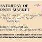 First Saturday's at Town Market event image