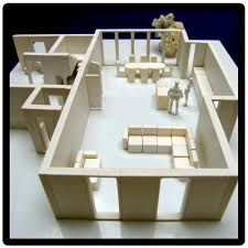 Premium Architectural Model Building And Furniture 4 8 P Jpg 500 500 Pixels Scale Model Architecture Model Homes Architecture Model House