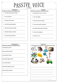 Passive voice examples present simple. Passive Voice Present Simple Exercise English Esl Worksheets For Distance Learning And Physical Classrooms