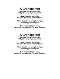 Grandparents Day Poem Grandparents Day Poem Poems About Grandparents Grandparents Day Cards