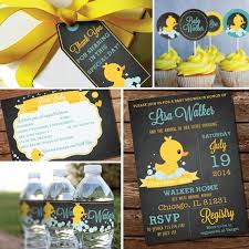 Chalkboard Rubber Duck Baby Shower Theme Unisex Baby Shower Printables Instant Download Editable File Personalize With Adobe Reader Baby Shower Unisex Etiquetas Baby Shower Y Baby Showers De Pato