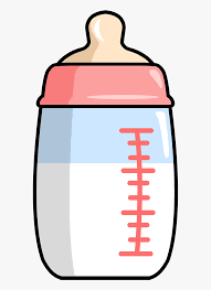 Transparent Baby Bottle Clipart Baby Milk Bottle Clipart Hd Png Download Kindpng
