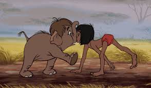 As disney releases its live action jungle book, a traveler explores the real world of mowgli and finds that india's jungle magic is as good anything disney can conjure up. The Jungle Book Baby Elephant Gif By Disney Find Share On Giphy
