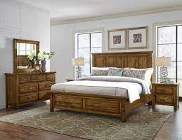 Vaughan bassett queen bedroom set. Vaughan Bassett Maple Road 4 Piece Mansion Bedroom Set W Storage Footboard In Antique Amish