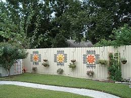 Alibaba.com offers 412 decorative backyard fences products. Decorate Your Fence Com Before And After Photos Backyard Fence Decor Fence Decor Backyard Fences