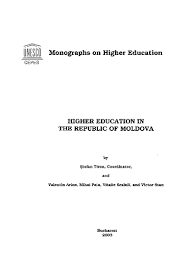 Higher Education In The Republic Of Moldova Unesco Digital Library