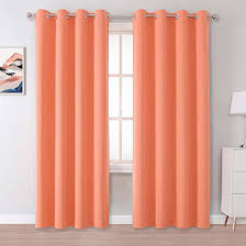 Getuscart- Brown Curtains 84 Inches Long Coffee Color Blackout Curtains  With Grommet Thermal Insulated Room Darkening Solid Widow Curtain Panels/ Drapes For Bedroom 42X84 Inch 2 Panels