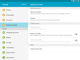 My data manager has nice features, such as one for setting an alarm to let you know when you've reached your daily budget. How Do I Back Up My Data And Factory Data Reset On My Samsung Galaxy Tab A Samsung Ireland