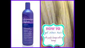 Reviews of the 15 best purple shampoo for silver hair. How To Get Silver Hair With Purple Shampoo Youtube
