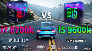 Core i7 processors have a little more power, and they're best for users running demanding applications and games at the highest settings. I5 9600k Vs I7 8700k Test In 8 Games Youtube