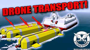Export and share your meticulously. Drone Transport Workshop Creations Stormworks Build And Rescue Gameplay Ep 5 Youtube