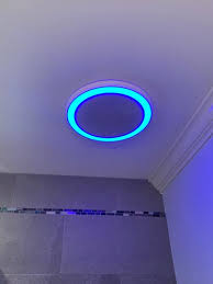 Nutone's sensonic™ bathroom exhaust fan/light with stereo bluetooth® speaker with chromacomfort™ color changing light provides excellent sound with vibrant color to match. Bathroom Fan With Bluetooth Speaker And Light Cheap Online