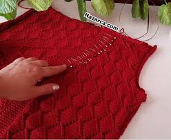 Sis Orgude Tam Anlatimli Bordo Kadin Hirkasi Yapimi Nazarca Com