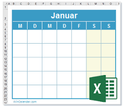Natürlich kann der jahreskalender auch für zu hause genutzt werden. Kostenlos 2021 Excel Kalender Leerer Und Druckbarer Kalender Xls