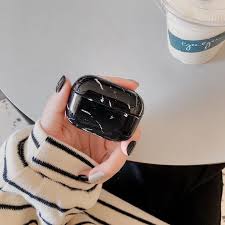 Black Marble Airpods Pro Case In 2020 Marble Case Airpods Pro Earphone Case