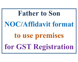 Just repalce the content in curly brances and download the noc of your format easily. Father To Son Noc Format To Use Premises For Gst Registration Tax Shastra
