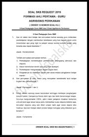 Setelah tahun ini selesai dengan merekrut 238.015 formasi, setahun mendatang akan merekrut kembali abdi pada tahun 2019 rencananya akan kembali dibuka rekrutmen cpns yang bertujuan untuk memenuhi kebutuhan pegawai. Soal Request Ahli Pertama Guru Materi Skb Casn No 1 Facebook