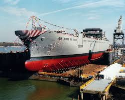 A Port Bow View Of The Military Sealift Command Msc Fast