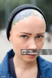 Stylist Kate Rock poses wearing a Monki jacket and Obey beanie on... News  Photo