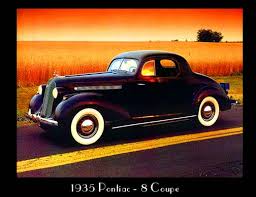 Image result for Stygian Blue 1935 Pontiac