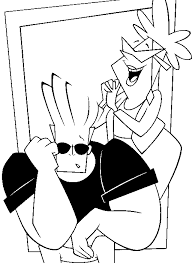 Johnny Bravo Cartoon Coloring Pages Kids Coloring Books Kids Cartoon Characters