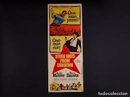 Maybe you would like to learn more about one of these? Seven Ways Fron Sundown 1960 Buy Western Film Posters At Todocoleccion 70024817