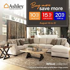 Ashley Furniture Homestore 8211 Buy More Save More Promo Up To 20 Off In 2020 At Home Store Ashley Furniture Ashley Furniture Homestore