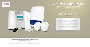 Visonic Powermax Wireless Alarm Systems The Visonic Powermax Range Of Wireless Alarm Systems Are Based Around T Home Alarm Home Security Systems Wireless Alarm