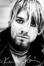 Kurt cobain art print, nirvana art, cobain print finger picking good. Kurt Cobain Signature Poster 61x91 5