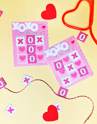 You must have a cutting machine to use this file. Printable Valentines Tic Tac Toe The Barne Yard Classroom Gift Exchange